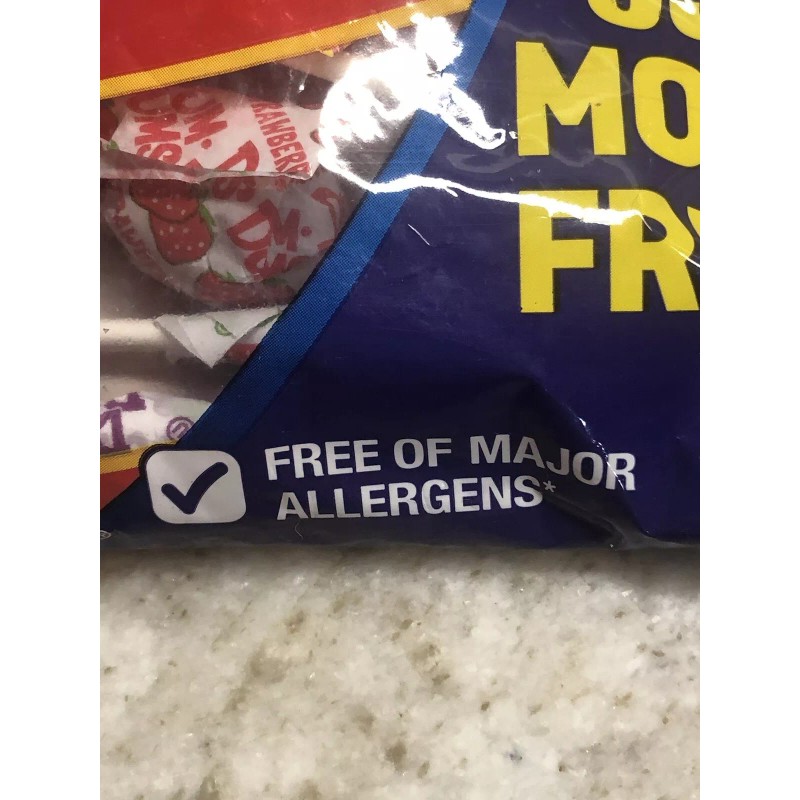 Dum Dums Original Mix Lollipops 4.8oz-Free From Mayor Allergens. Bonus