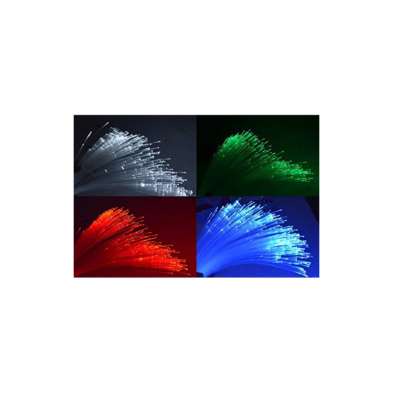 AMKI Plastic 2296ft(700Meter) 0.06in/1.5mm Diameter PMMA Fiber Optic Roll End