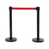 Silencear Crowd Control Stanchions, 35 Inch Stanchion Set Crowd Control