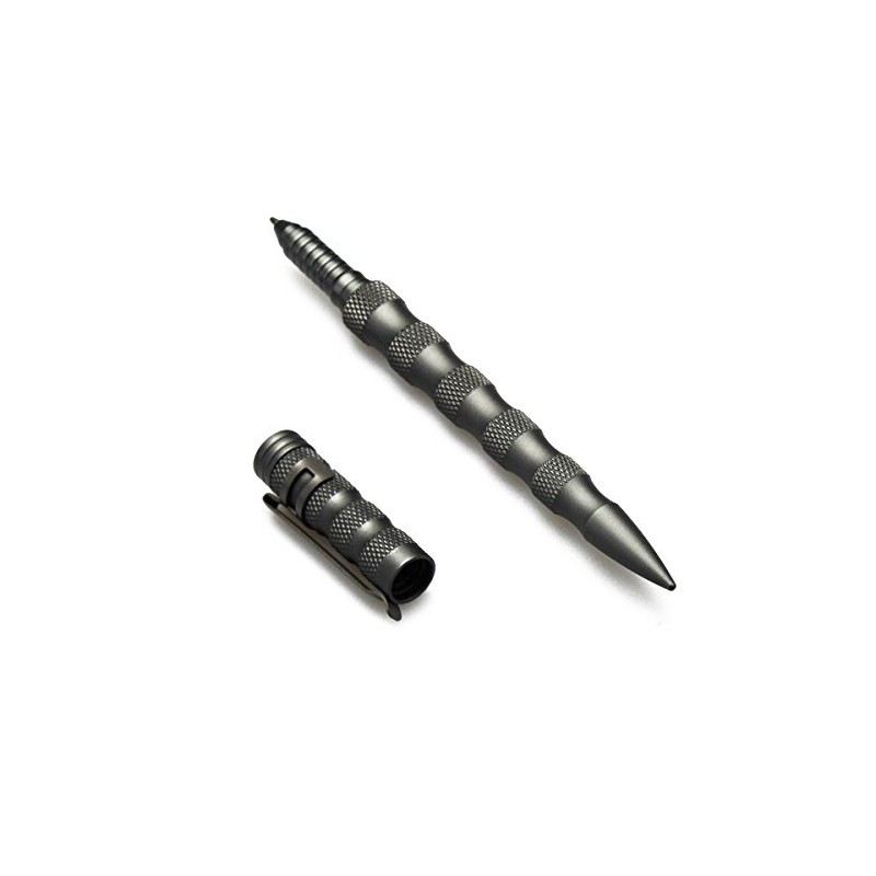 Uzi 9004805 Tactical Defender Pen with Striking Pt. Gun Metal