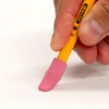 BAZIC Pink Eraser Top, Latex Free Pencil Tops Erasers, Arrowhead