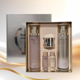 IOPE 아이오페 슈퍼바이탈 2종세트 스킨로션 기초 화장품 선물 세트 Iope Super Vital 2-Piece Set Skin Lotion Basic Cosmetics Gift Set