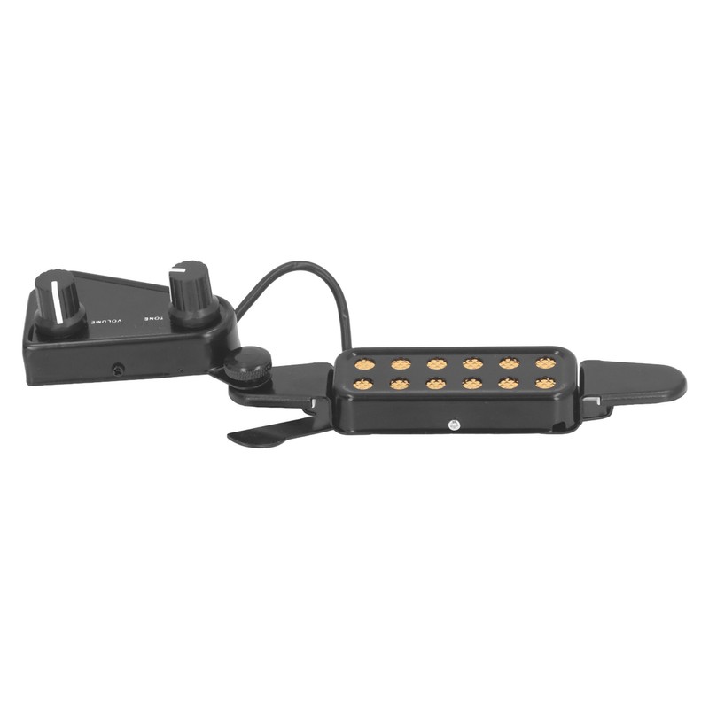 Acoustic Guitar Pickup Volume Adjustable Magnetic Guitar Pickup with 3