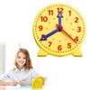 PMTFUMY 1 PC 24 - Hour Teaching Clock for Children