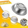 FuPatio Cheese Melting Dome, 9" Stainless Steel Basting and Steaming