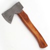 Unbranded Hand-Forged Damascus Steel Axe,Viking Bearded Axe, Sheesham Wood Handle