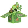 Giiffu Funny St Patricks Day 3D Pop Up Cards -
