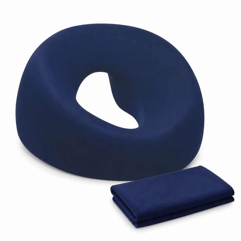 Face Down Pillow for Prone Resting – Memory Foam Massage