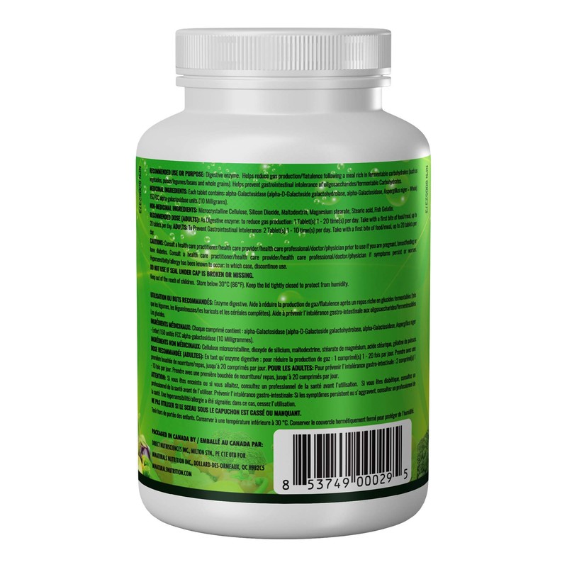 Gas Relief Tablets, Super Digestive Enzyme Supplement for Men, Women