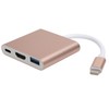 USB C Adpater 3.1 3 in 1 Hub Converter Dock