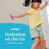 Contigo Leighton Kids Plastic Water Bottles Spill-Proof Tumblers with Straw