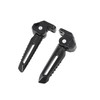 Mokuo Motorcycle Floding Footpegs in Aluminum Alloy Material Compatible with