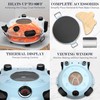 Baker's Friend Electric Pizza Oven Indoor Countertop, 12 Inch Maker
