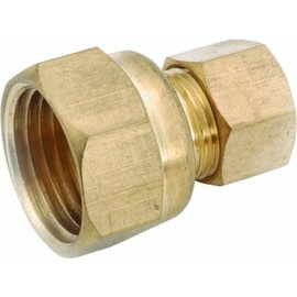 Anderson Metals 50766-0402 Brass Compression Fittings