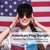 LiuSuper Black American Flag Hat Men Women Oversize XL XXL