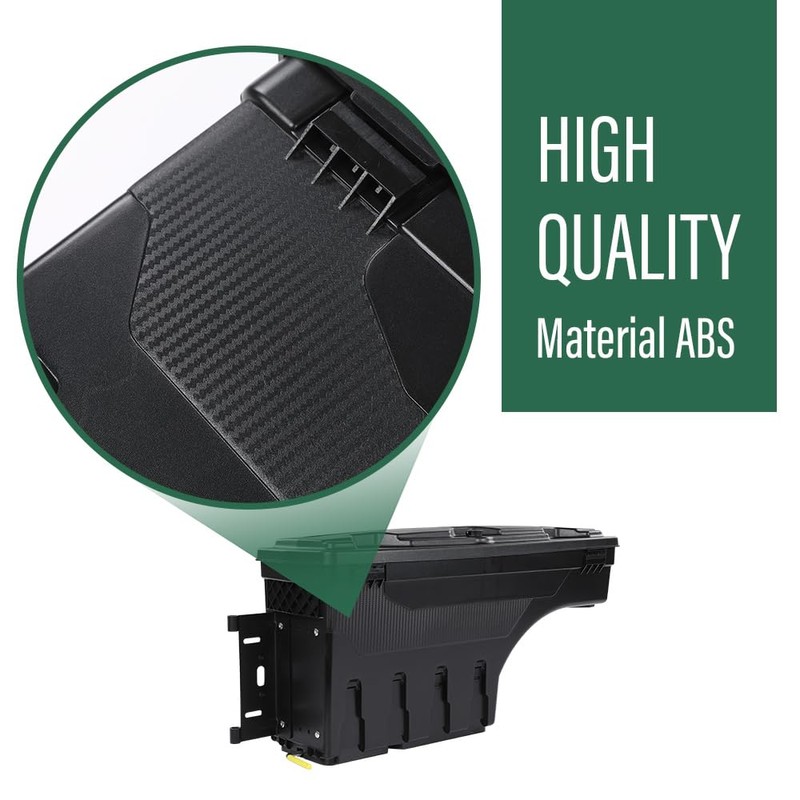 LQI Truck Bed Storage Tool Box Left Driver Side Compatible