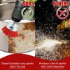 DAJAVE Pack of 10 Nylon Brush Sanding Brushes Drill with