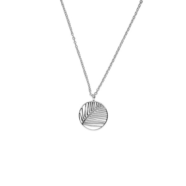 Pura Vida 20" Silver Havana Necklace - Adjustable Length, Brass