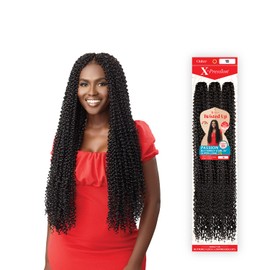 x-pression Outre Crochet Braids Twisted Up 3X Passion Butterfly Curl 26" Super Long (1-pack, 2T1B/425)
