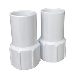 Happy Hot Tubs 2 x EasyFit 1.5" Vacuum Hose Cuffs Swimming Pool Skimmer Pool Cleaner Vac Connectors