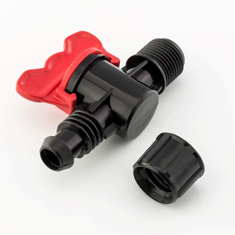 LST 10x Shut-Off Valve Ball Valve PE Pipe for Drip