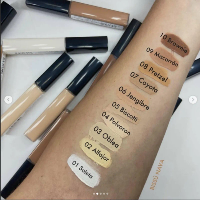 Maquillaje Bissú Corrector Líquido Profesional
