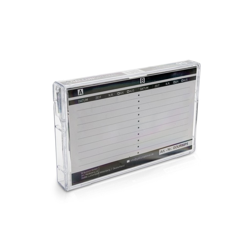 GALLUNOPTIMAL UR90 Audio Cassettes (UR) 90 Minutes - Empty Cassettes