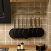 Dseap Kitchen Utensil Holder Hanger, Pot and Pan Rack Wall