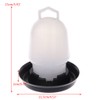 Hergon Kettle Shape Plastic Chicken Water Drinking Cup, Pet Water