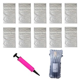 Air Tube Bags, Air Tubes, Wine Packaging Air Cushioning, Air Cushioning, Air Cushioning, Set of 10, Air Muscle, Shock Absorption, Air Packing and Air Cushion, Wine Luggage, Fragile Items, Packaging