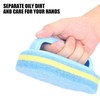 Cleaning Sponge, Comfortable Handle Sponge Brush Sturdy for Bathroom for
