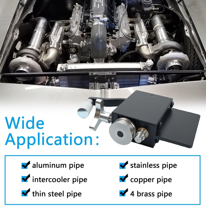 TXRXIZ Tube Pipe Bead Roller Tool, Bead Roller Intake and