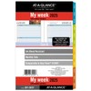 AT-A-GLANCE 2025 Planner Refill, Weekly & Monthly, 5-1/2" x 8-1/2",