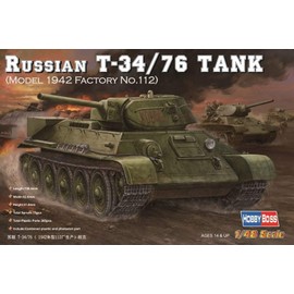 Hobby Boss 1/48 Russian Tank T – 34/76 1942 Year Notebook