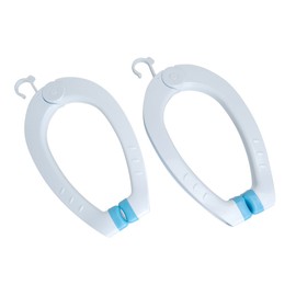 Daiya 057030 Clothespins, Clothespins, Large Futon Scissors, Set of 2, For Hanging On A Drying Rod, Hook, Strong Spring, Width 6.3 x Height 10.4 x Thickness 1.2 inches (16 x 26.5 x 3 cm)