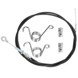 YOXUFA 71 inch Go Kart Throttle Cable Brake Return Throttle Pedal Springs Kit for Predator 212cc Engine GX160 GX200 196cc 8252-1390 Manco ASW Kandi American Sportworks Go Kart Lawn Mower Parts