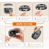 Electric Nail Clipper Adjustable Width & Narrow Double-Groove Blades, Adjustable