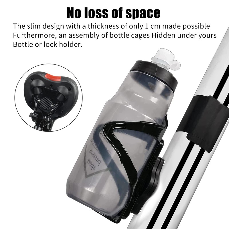 HENGBIRD Bicycle Mount for AirTag, Airtag Bicycle Mount for Saddle,