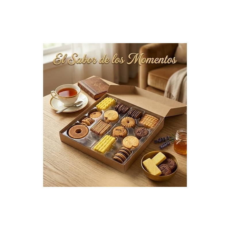 3 PACK Galletas Surtidas – Surtido fino, Clásico y Abanico,