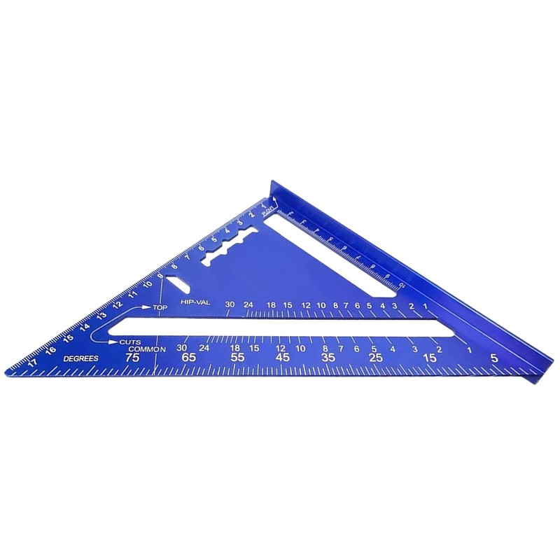 Drafting Triangle - Metric Scale Ruler - Aluminum Alloy Measuring