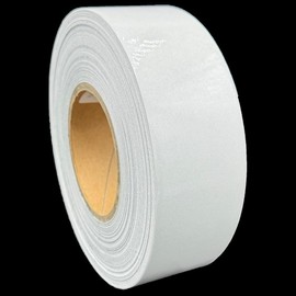 SewViz White Reflective Tape 3-M 680 Type 1 Engineer Grade 2" Reflects White (Ultra Bright) Scotchlite Thin & Flexible (2" x 30')