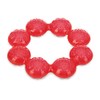 Nuby Pur Ice Bite Soother Ring Teether ( Red)