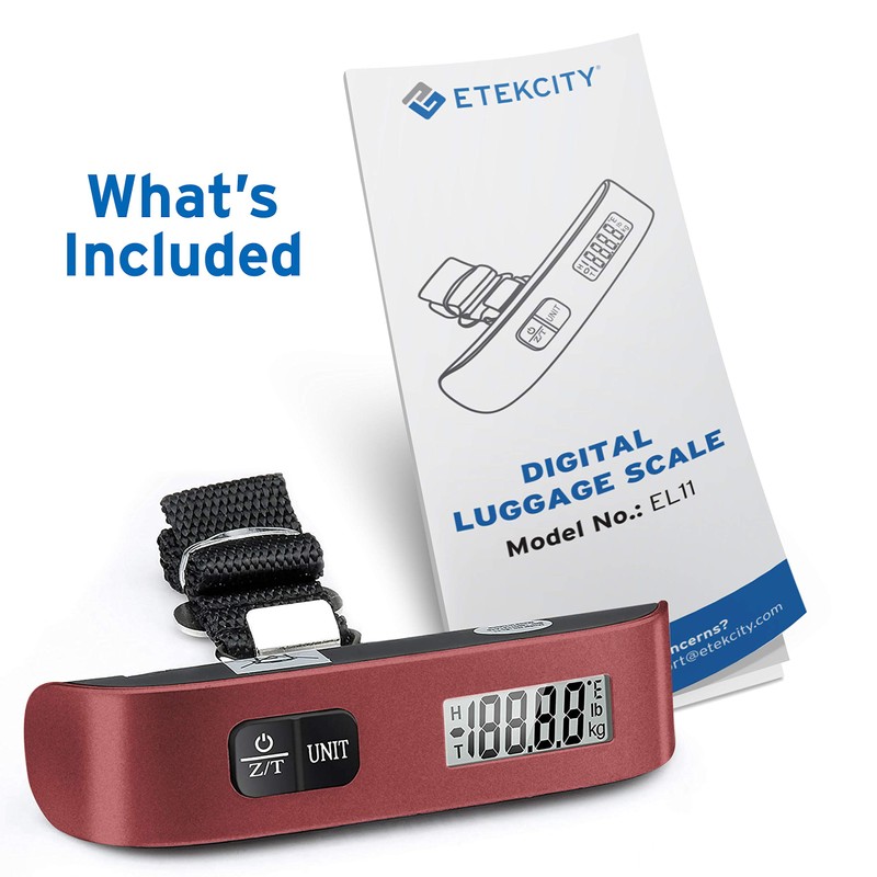 Etekcity Luggage Scale, Digital Weight Scales for Travel Accessories Essentials