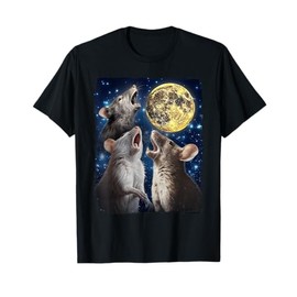 Rat Howling At Moon T-Shirt
