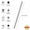 Tibitdeer Titanium Chopsticks, 2 Pairs Titanium Chopsticks, Ultralight Professional (Ti)
