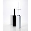 Tidy (Tidy) PlaTawa for Toilet, Compact Toilet Brush, Clear, Good