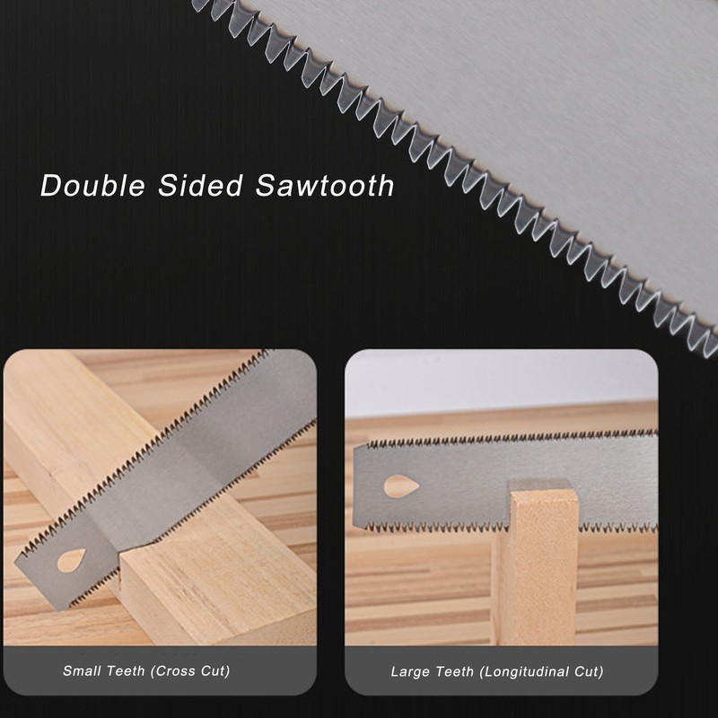 Hand Pull Saw with Beech Wood Handle SK5 Steel Blade