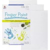 PACON PAC73610 핑거 페인트 종이 11인치 x 16인치 흰색 50매