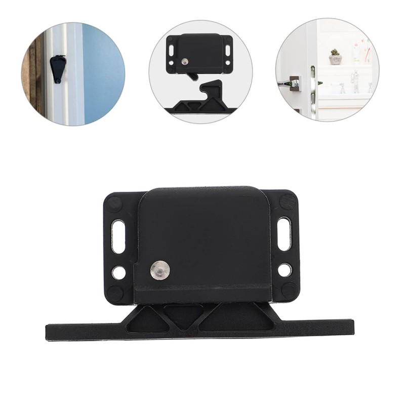 TEHAUX Rv Cabinet Latch Push-to-Close Lock for Camper Easy Install
