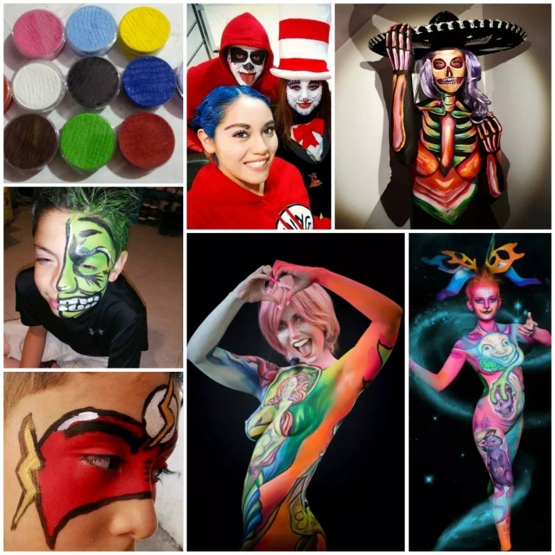 Alfa Bodypaint Profesional /caracterización/pintacaritas /pintura